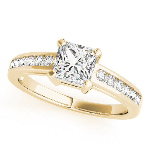 Engagement Rings Single Row Channel Set - TN83754