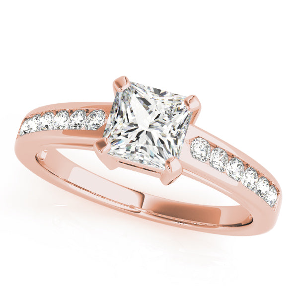 Engagement Rings Single Row Channel Set - TN83754