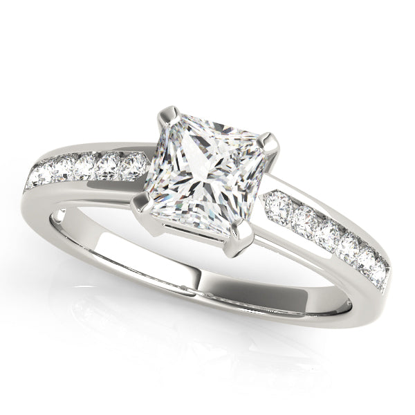 Engagement Rings Single Row Channel Set - TN83754