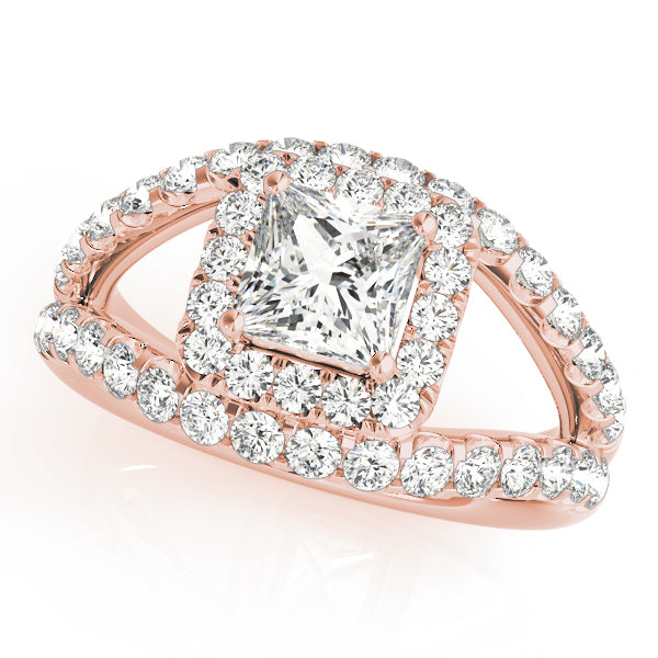 Engagement Rings Halo Square & Cushion - TN83757