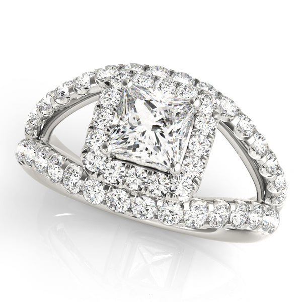 Engagement Rings Halo Square & Cushion - TN83757