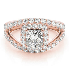 Engagement Rings Halo Square & Cushion - TN83757