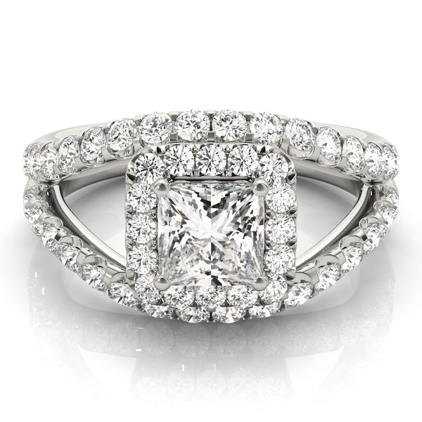 Engagement Rings Halo Square & Cushion - TN83757