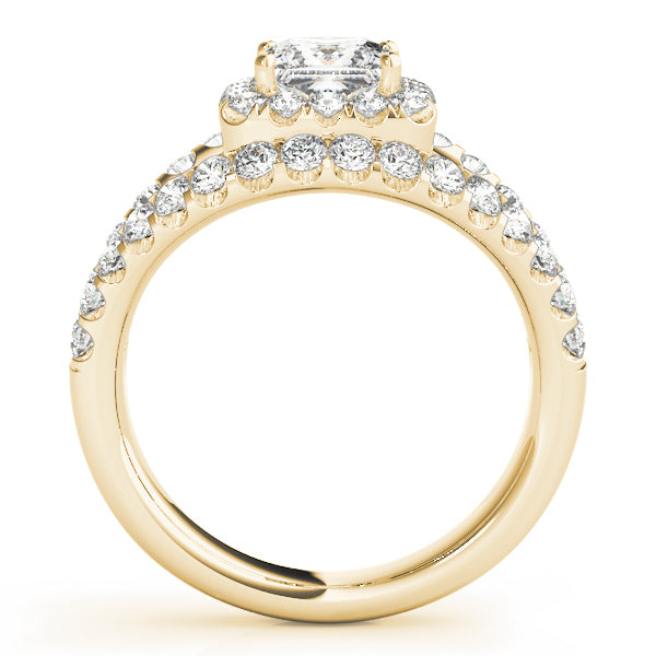 Engagement Rings Halo Square & Cushion - TN83757