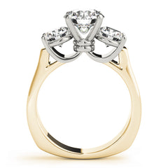 Engagement Rings 3 Stone Round - TN83761