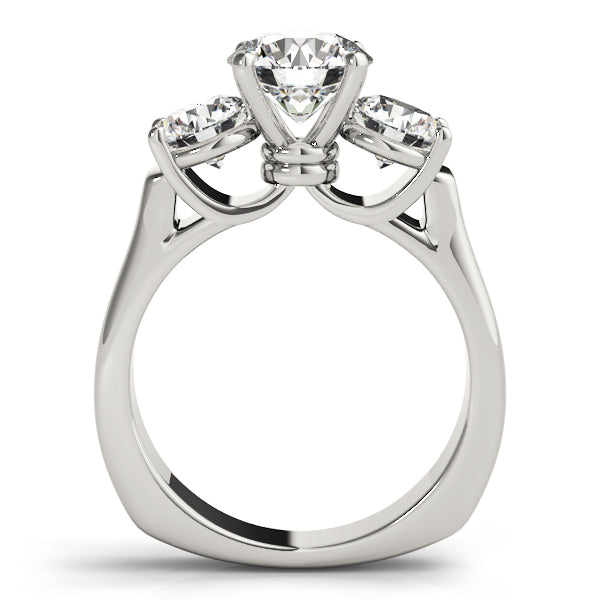 Engagement Rings 3 Stone Round - TN83761