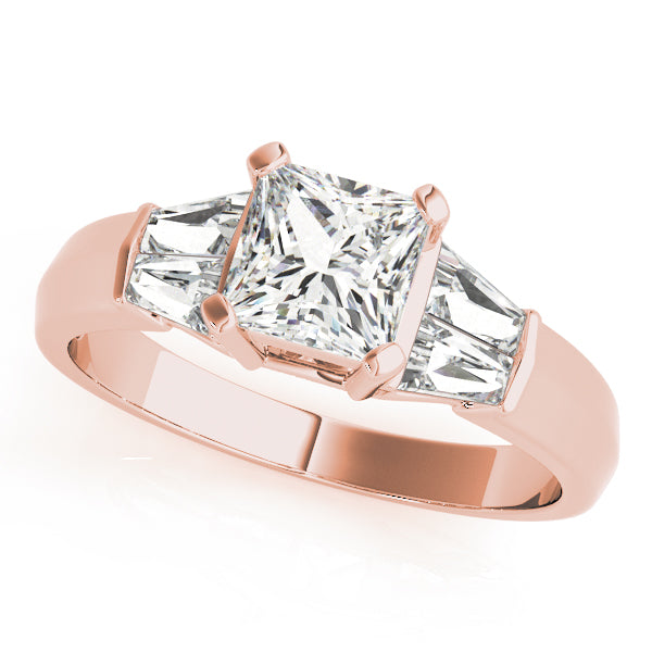 Engagement Rings Fancy Shape Baguette Remounts - TN83768