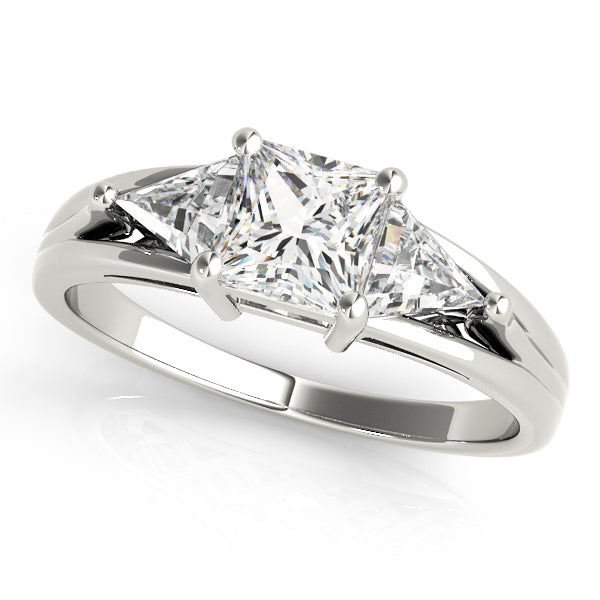 Engagement Rings 3 Stone Princess - TN83770