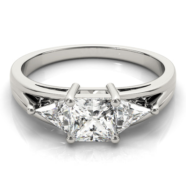 Engagement Rings 3 Stone Princess - TN83770