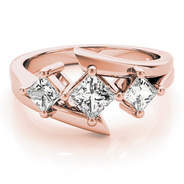 Engagement Rings 3 Stone Princess - TN83817