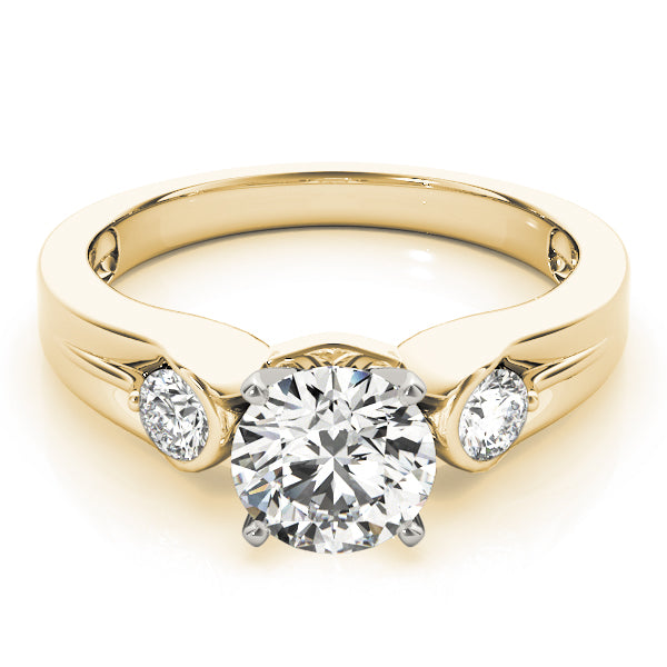 Engagement Rings 3 Stone Round - TN83853