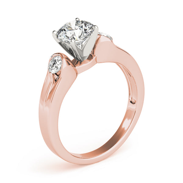 Engagement Rings 3 Stone Round - TN83853