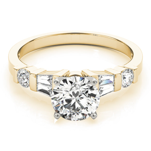 Engagement Rings Fancy Shape Baguette Remounts - TN83856