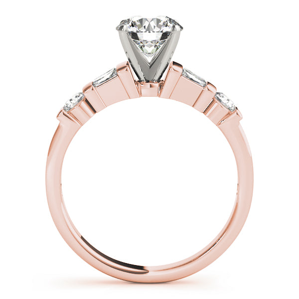 Engagement Rings Fancy Shape Baguette Remounts - TN83856