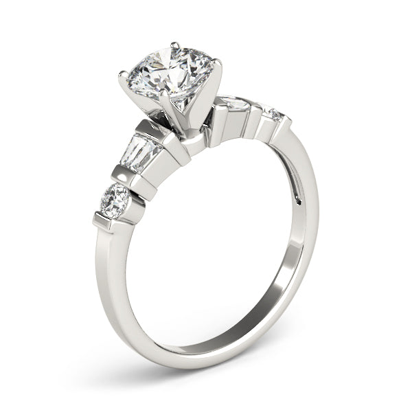 Engagement Rings Fancy Shape Baguette Remounts - TN83856