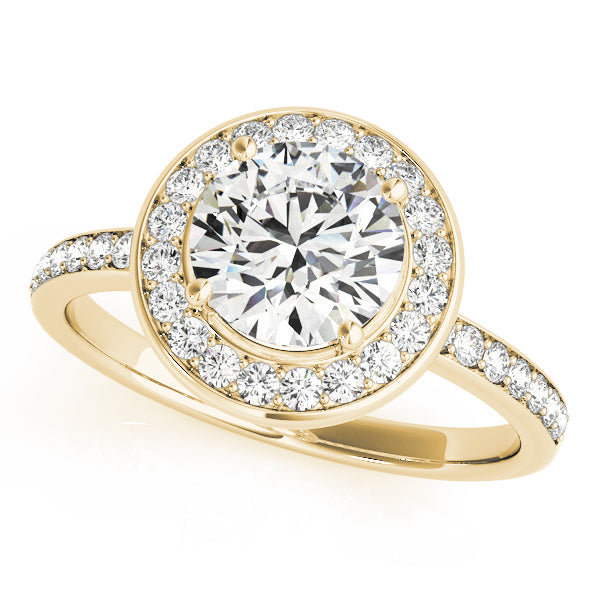 Engagement Rings Halo Round - TN83872