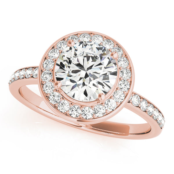 Engagement Rings Halo Round - TN83872