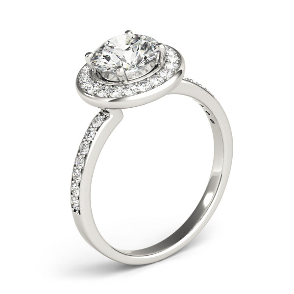 Engagement Rings Halo Round - TN83872