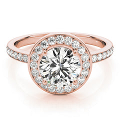 Engagement Rings Halo Round - TN83872