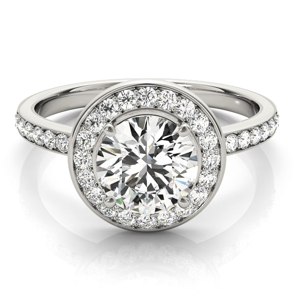 Engagement Rings Halo Round - TN83872