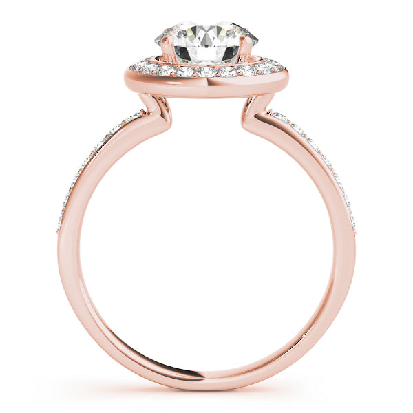 Engagement Rings Halo Round - TN83872