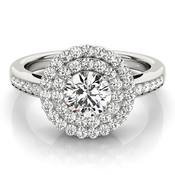 Engagement Rings Halo Round - TN83879