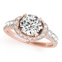 Engagement Rings Halo Round - TN83890