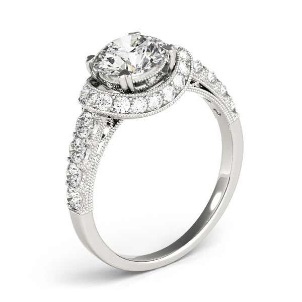 Engagement Rings Halo Round - TN83890
