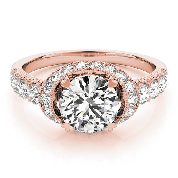 Engagement Rings Halo Round - TN83890
