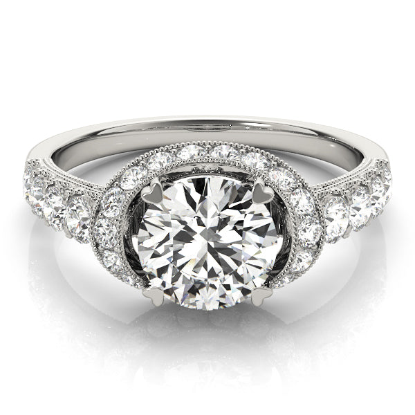 Engagement Rings Halo Round - TN83890
