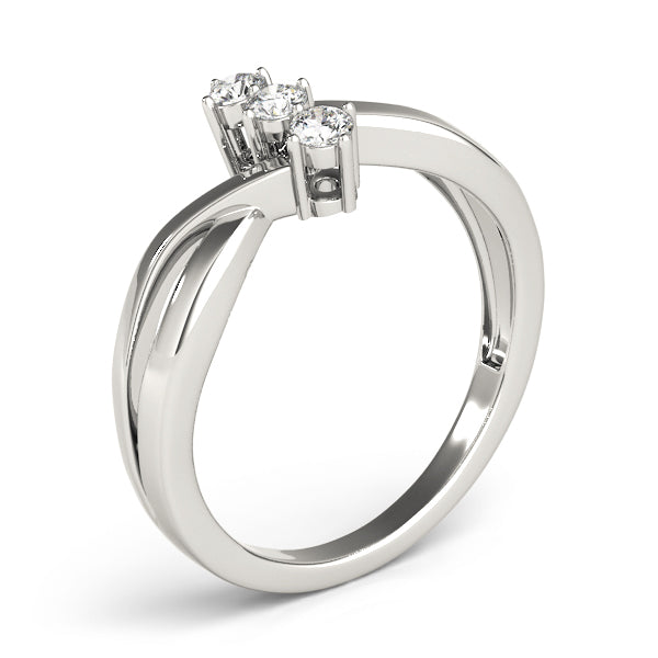 Engagement Rings 3 Stone Round - TN83996