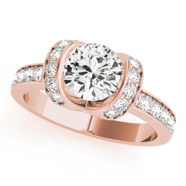 Engagement Rings Single Row Prong Set - TN84041