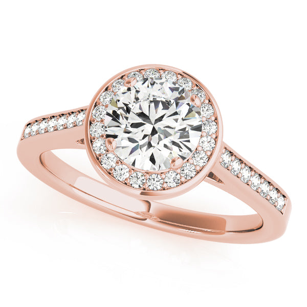 Engagement Rings Halo Round - TN84045