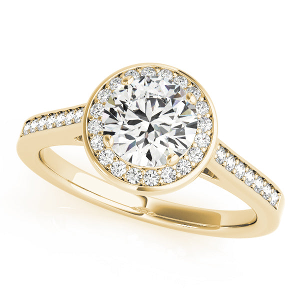 Engagement Rings Halo Round - TN84045