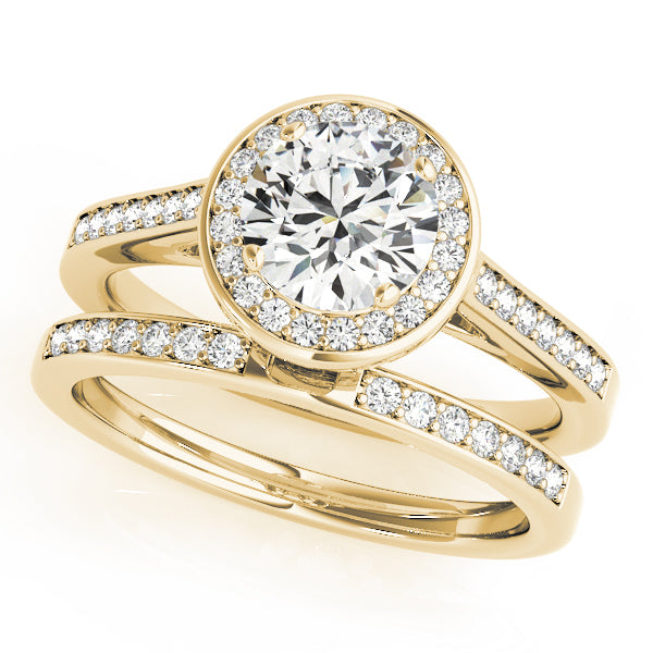 Engagement Rings Halo Round - TN84045