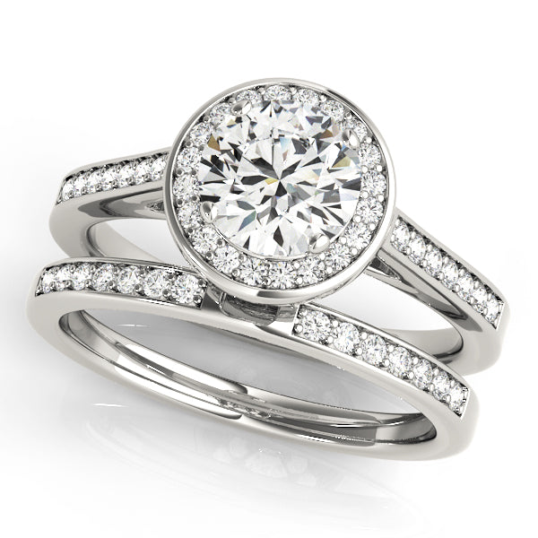 Engagement Rings Halo Round - TN84045