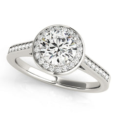 Engagement Rings Halo Round - TN84045