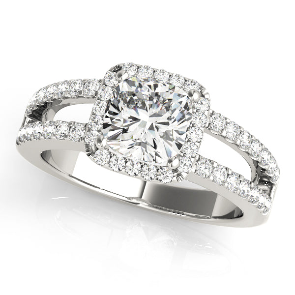 Engagement Rings Halo Square & Cushion - TN84051