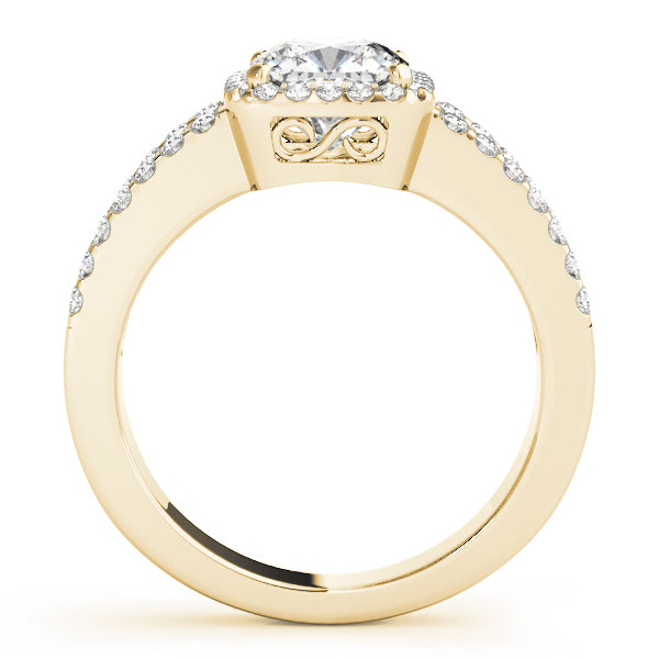 Engagement Rings Halo Square & Cushion - TN84051