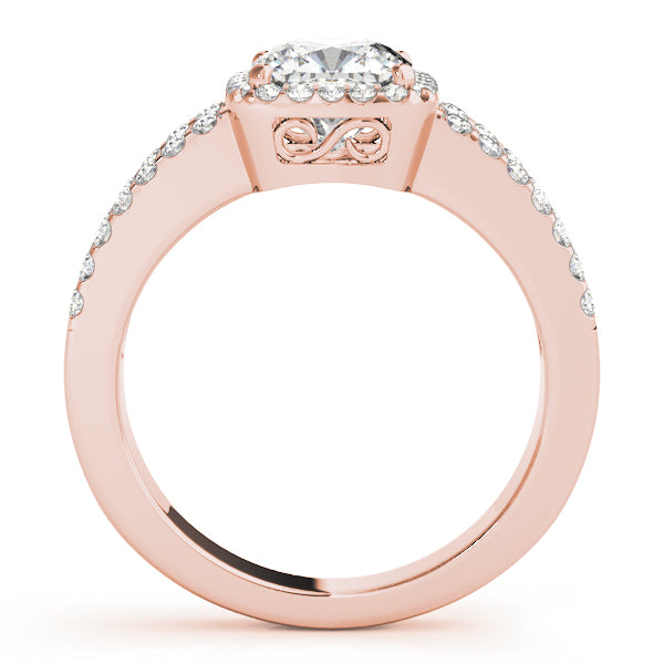 Engagement Rings Halo Square & Cushion - TN84051