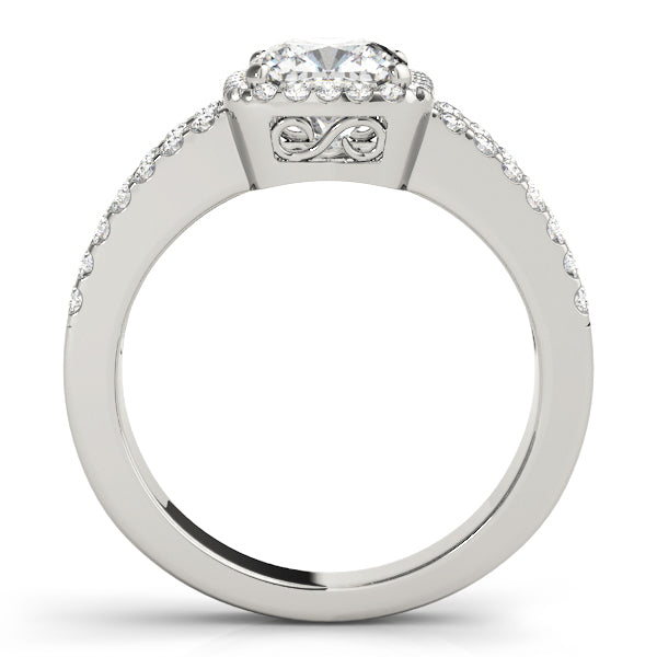 Engagement Rings Halo Square & Cushion - TN84051