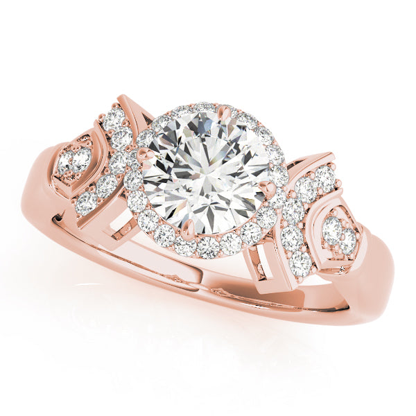 Engagement Rings Halo Round - TN84053