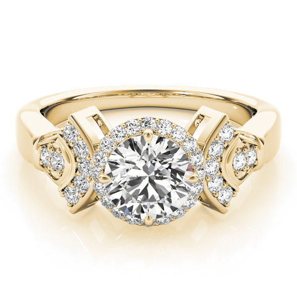 Engagement Rings Halo Round - TN84053