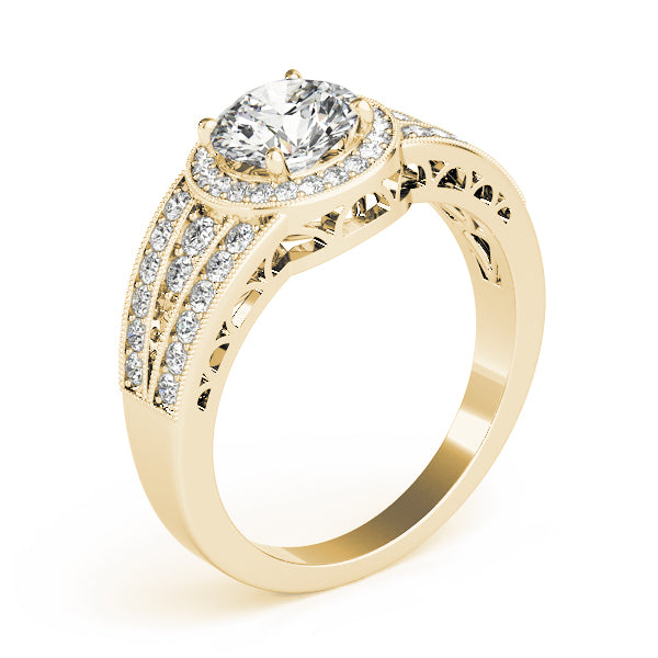 Engagement Rings Halo Round - TN84059
