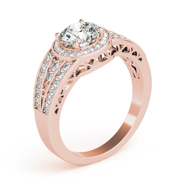 Engagement Rings Halo Round - TN84059