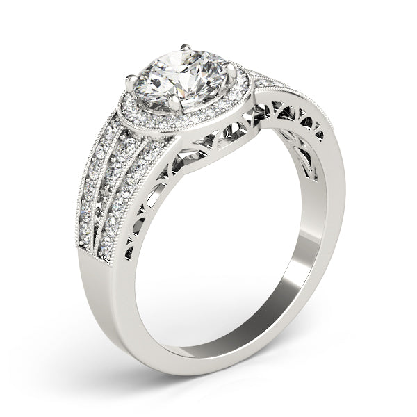 Engagement Rings Halo Round - TN84059
