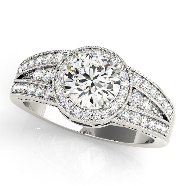 Engagement Rings Halo Round - TN84059