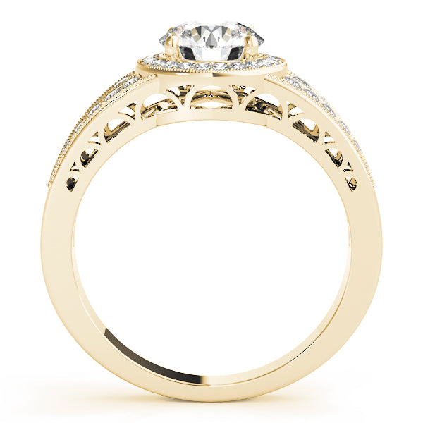 Engagement Rings Halo Round - TN84059