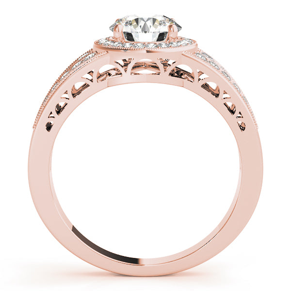 Engagement Rings Halo Round - TN84059