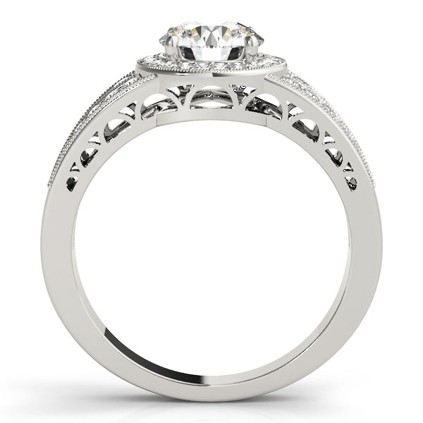 Engagement Rings Halo Round - TN84059